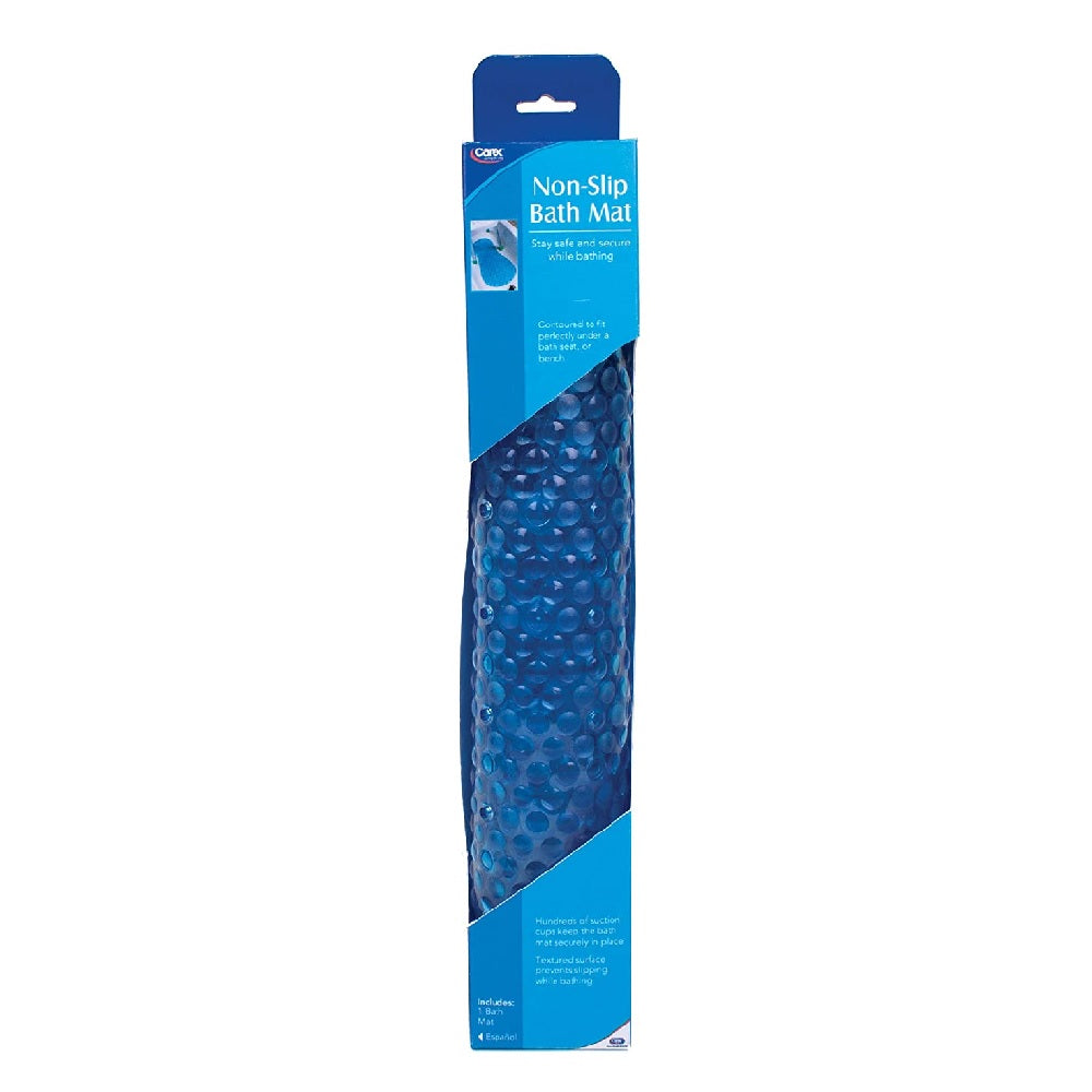 Carex Fgb22100 0000 Nonslip Bath Mat, Blue