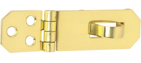 Schlage C9120B3 Decorative Hasp, 3/4" x 2-3/4", Solid Brass