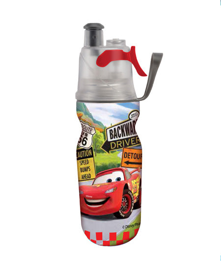 O2Cool HMCMA01 Kid's Mist N Sip Water Bottle, Assorted Color