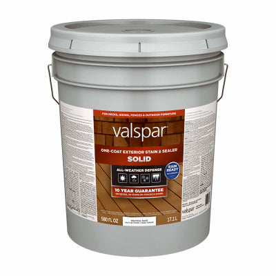 5GAL NEUT Solid Stain