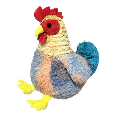 12" Multi Plush Chicken