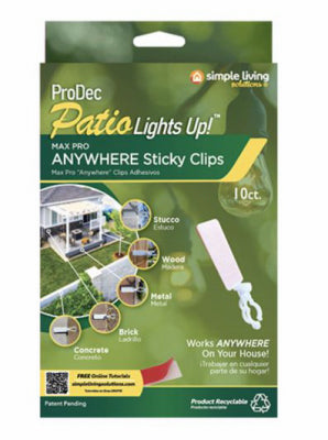 10CT Sticky Clips