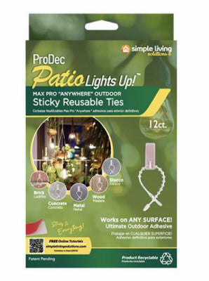 12CT LG Sticky Clips