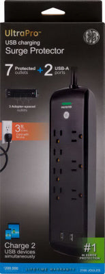 3'' BLK Surge Protector