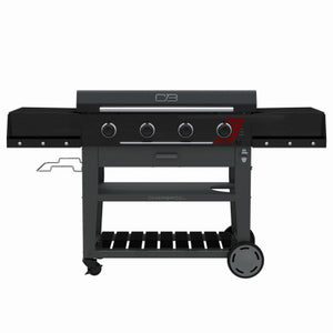 36" 4B Griddle Cart