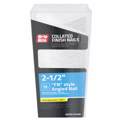 1K 2.5"x15G FN Nails