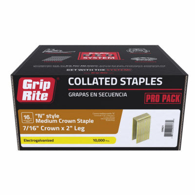 10K 2"x16G L Staples
