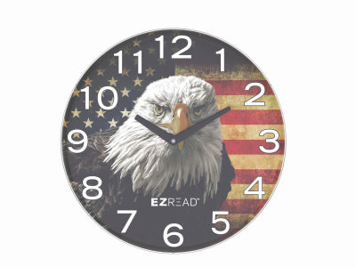12.5" Eagle Dial Clock