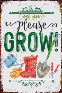 Please Grow MTL Sign