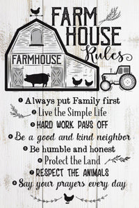 Farm House MTL Sign