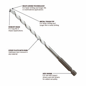 1/8x2x3 MP Drill Bit