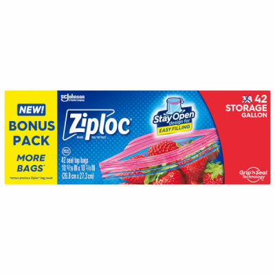 42CT GAL Ziploc Bag