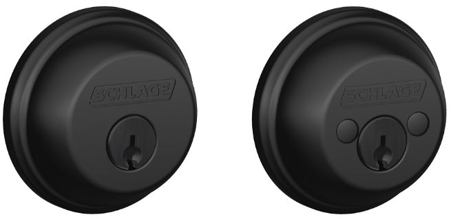 Schlage B62N613 Double Cylinder Deadbolt K4, Oil-Rubbed Bronze