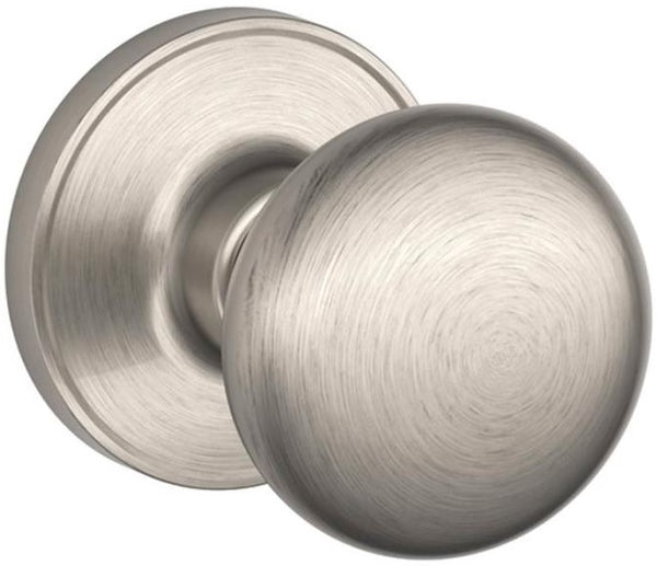 Schlage J10STR619 J-Series Stratus Passage Knob, Satin Nickel