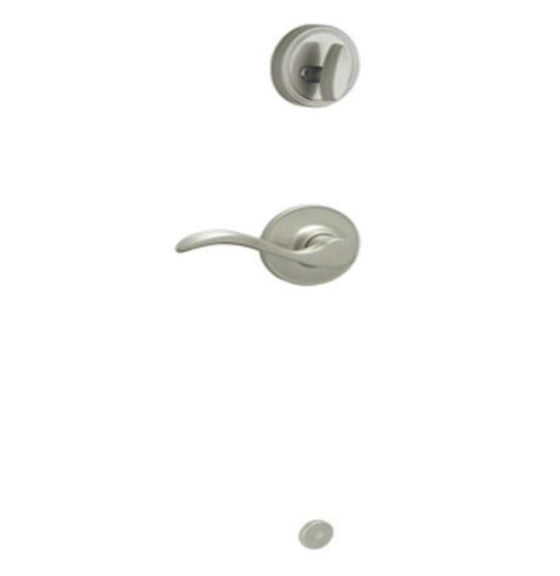 Schlage JH59SEV619RH Seville Lever Right Handed Interior Pack, Satin Nickel