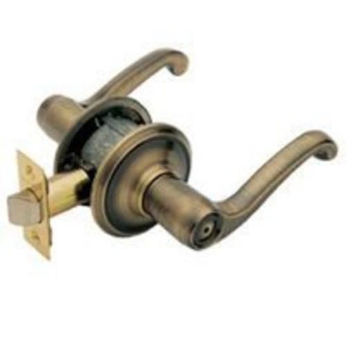 Schlage F40 FLA 609 Privacy Lever, Antique Brass