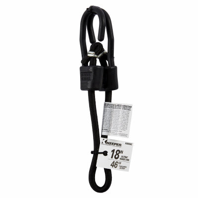 18" BLK Ult Bungee Cord