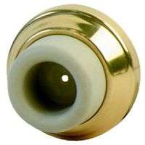 Schlage 4071/2B3 Brass Wall Doorstop, 2-7/16"