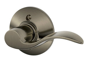 Schlage F170ACCRH620DUMMY Accent RH Dummy Lever, Antique Pewter