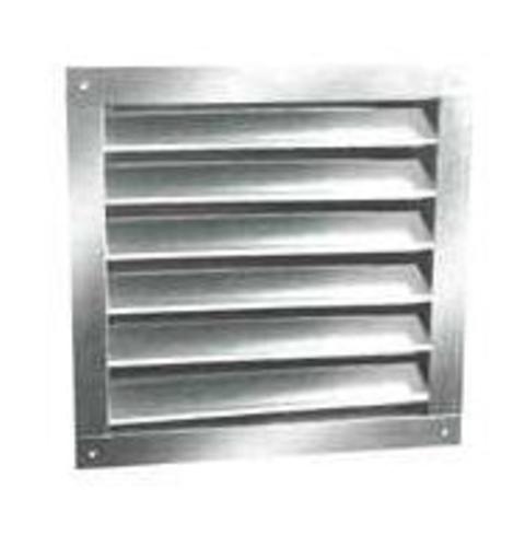 L L Building Products DA1218 Da-Series Aluminum Dual Louver, Mill, 12" x 18"