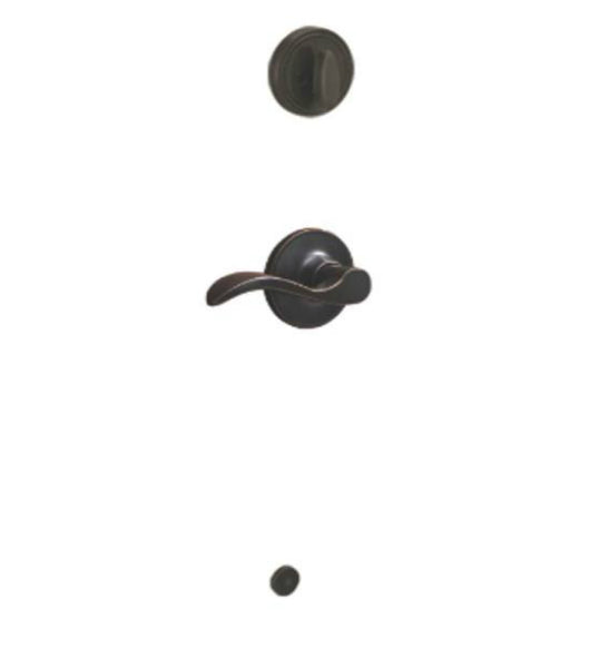 Dexter by Schlage JH59SEV716RH Seville Lever Right Handed Interior Handleset, Aged Bronze