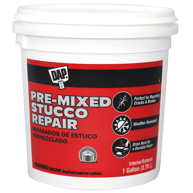 DAP 7079860817 Indoor and Outdoor Stucco Patch, Gallon