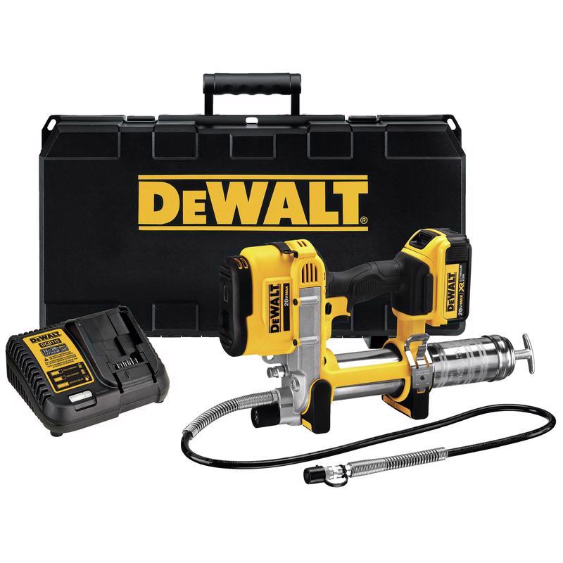 Dewalt Hose DCGG571M1 Max Li-Ion Cordless Grease Gun, 20-Volt
