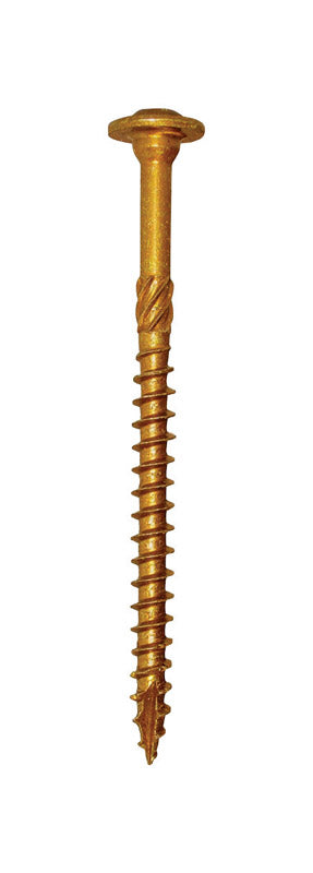 GRK Fasteners 10287 Star Washer Head Self Tapping Structural Screws, 3/8 inch X 8 inches L