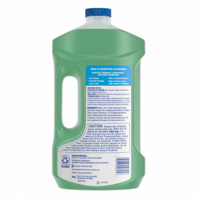 Mr Clean 10725 Home Pro Multi-Surface Cleaner, Meadows & Rain, 64 oz. Concentrate