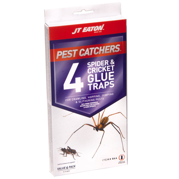 JT Eaton 844 Pest Catchers Glue Trap, 4 Traps Per Pack