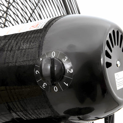 Master  MAC-30P 30" High-Velocity Pedestal Fan, 3-Speed, Direct Drive, Adjustable Height
