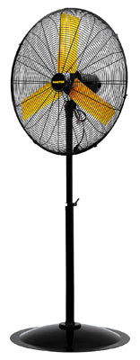 Master  MAC-30P 30" High-Velocity Pedestal Fan, 3-Speed, Direct Drive, Adjustable Height