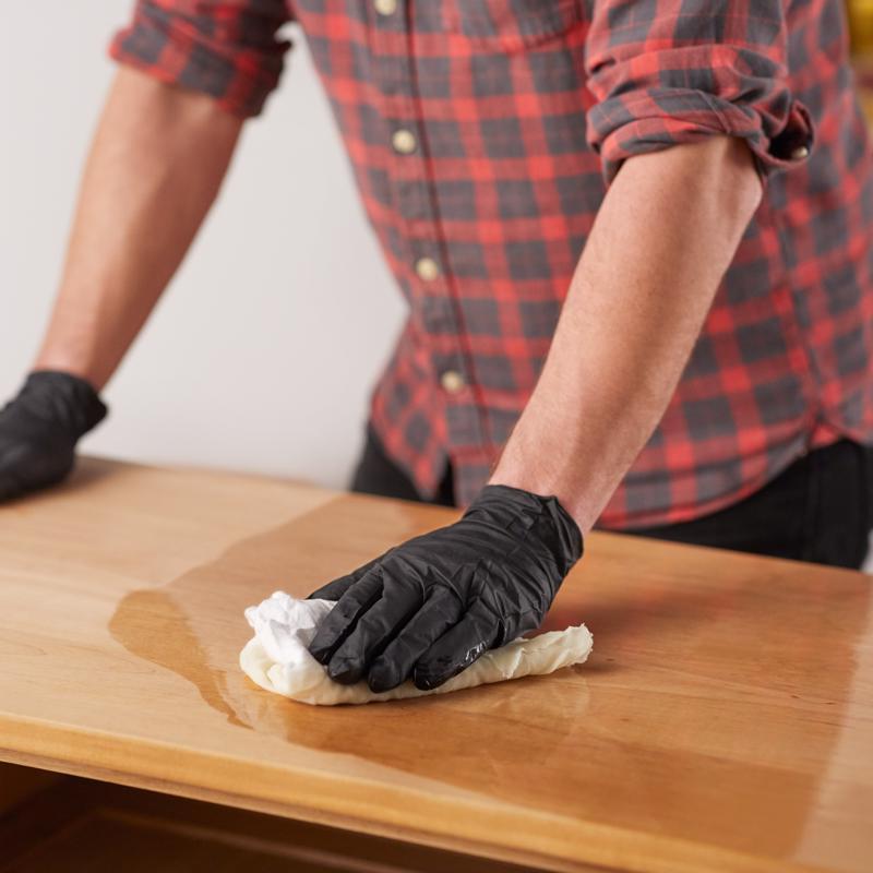 Minwax 40900000 Wipe-On Poly Gloss Clear Oil-Based Polyurethane,1 Pint