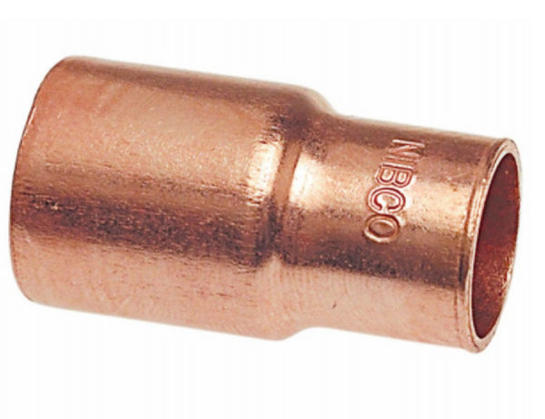 Nibco W00890T Copper Fitting Reducer, 3/4 Inch x 1/2 Inch