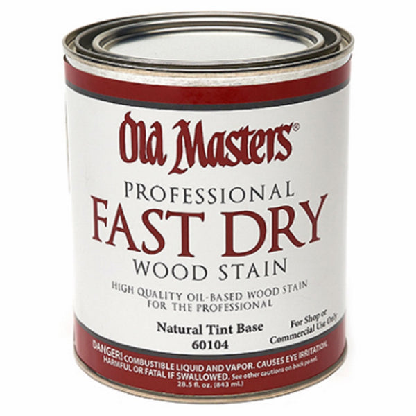Old Masters 60104 Natural Fast Dry Stain, Oil Based, 1 Quart