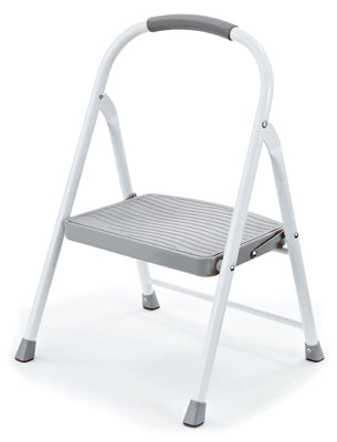 Rubbermaid® RMS-1 Single-Step Steel Step Stool, 225 Lbs Weight Capacity