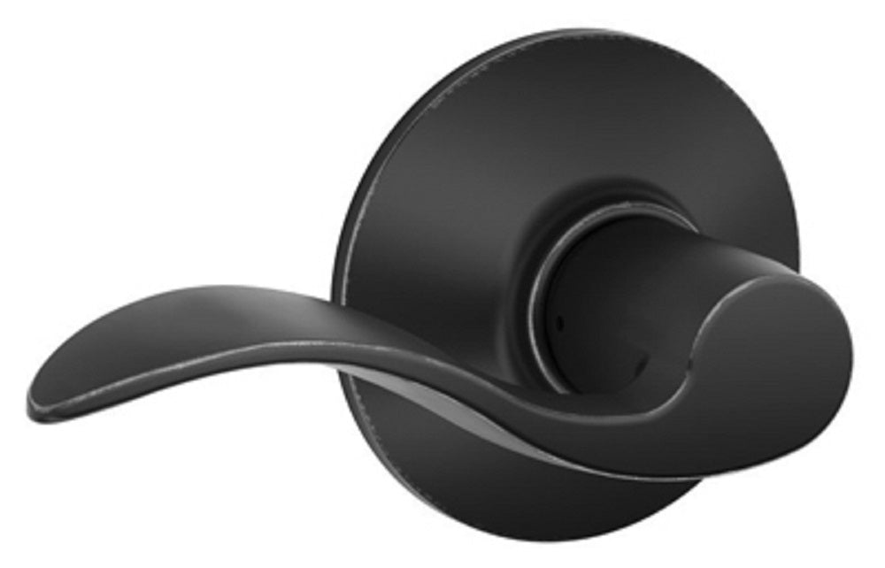 Schlage F10ACC716 Accent Passage Lever Lockset, Aged Bronze