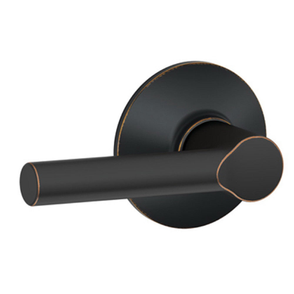 Schlage F10VBRW716 Broadway Passage Door Lever, Aged Bronze
