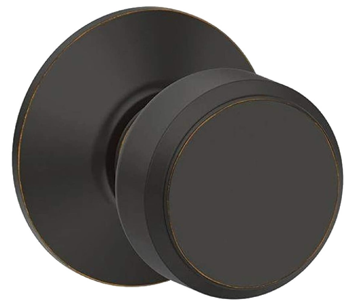 Schlage F10 V BWE 716 Hall & Closet Lock, Aged Bronze