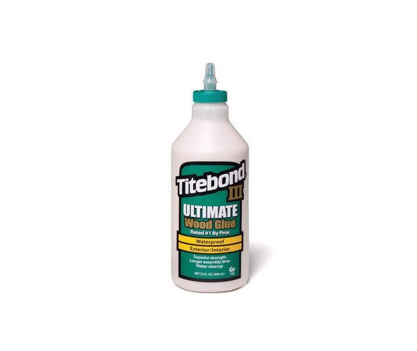 Titebond 1415 III Ultimate Tan Waterproof Wood Glue, 1 Quart