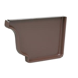 Amerimax 2520619 Gutter End Cap, 5 Inch, Brown