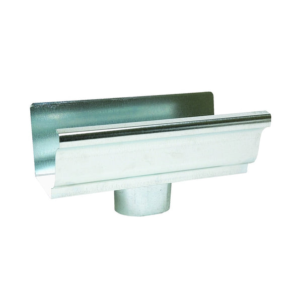 Amerimax 29010 Gutter End with Drop, 4 Inch x 3 Inch