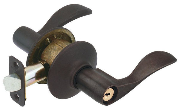 Schlage F51 ACC 613 Accent Entry Lever Lockset, K4, Oil Rubbed Bronze
