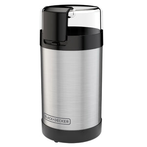 Black+Decker CBG110S Electric Coffee Grinder, 130 Watts, 120 Volt