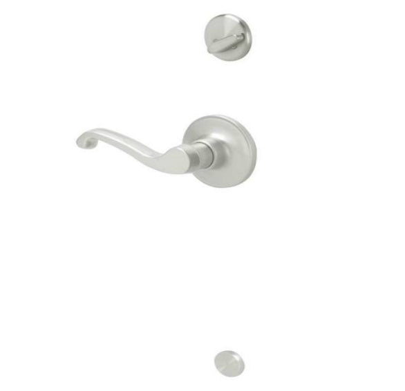 Schlage JH59LAS619RH Lasalle Lever Right Handed Interior Pack, Satin Nickel