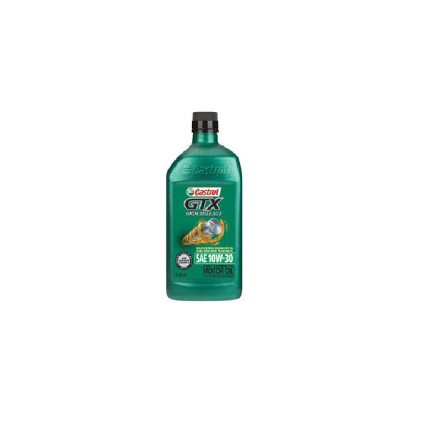 Castrol 149D6C 10W30 GTX High Mileage Motor Oil, 1 Quart