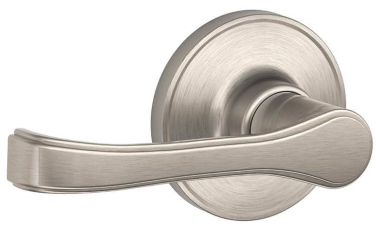 Schlage J10TOR619 J-Series Torino Passage Lever Lockset, Satin Nickel