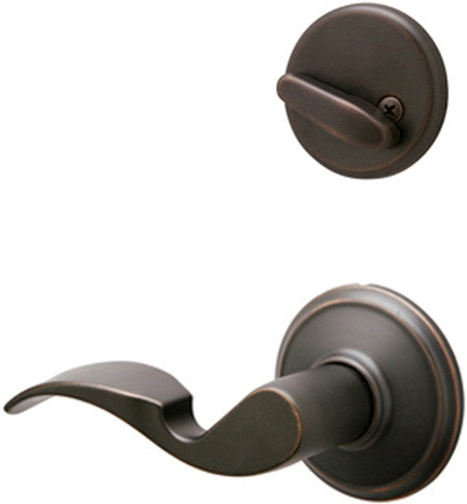 Schlage F59AVA716LH Avanti Inside Trim Left Hand, Aged Bronze