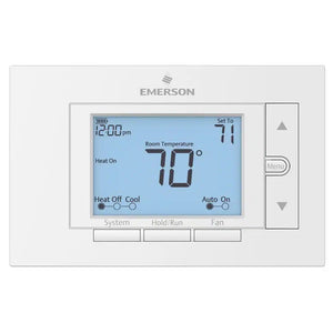 Emerson UP310 Premium 7 Day Programmable Thermostat, White