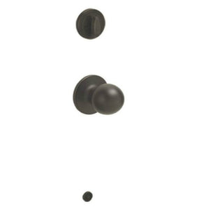 Schlage JH59CNA716 Corona Knob Interior Handleset, Aged Bronze